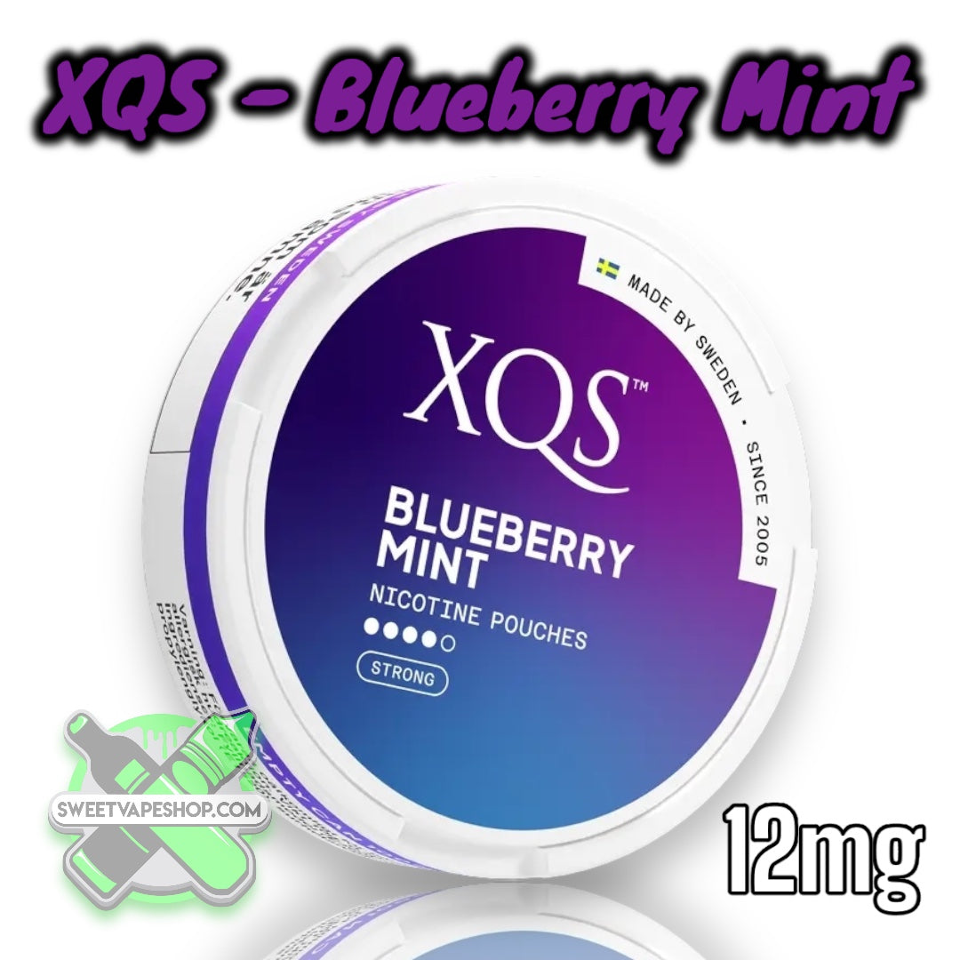 XQS - Nicotine Pouches - Blueberry Mint