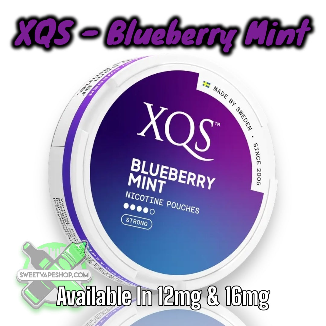 XQS - Nicotine Pouches - Blueberry Mint