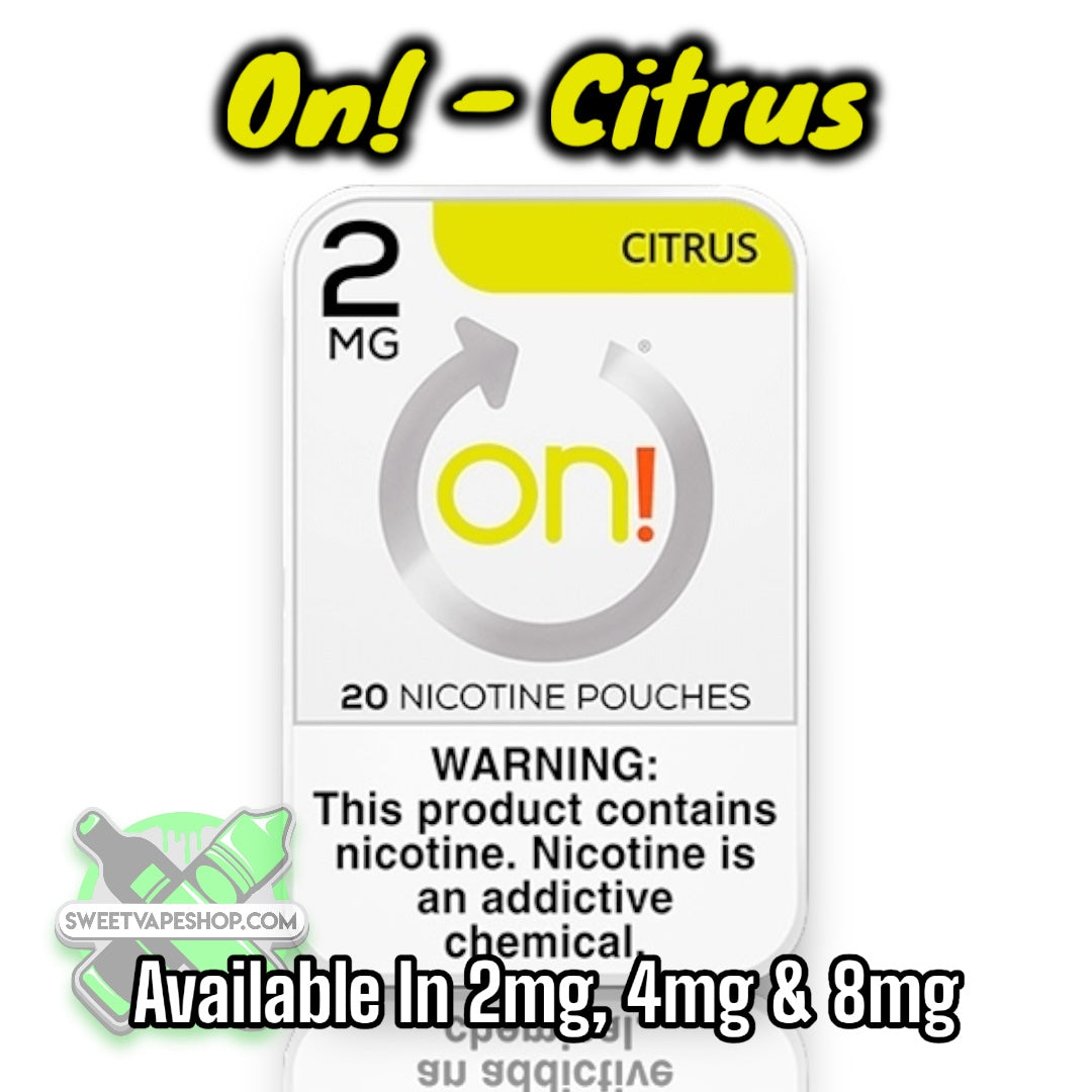 On! - Nicotine Pouches - Citrus