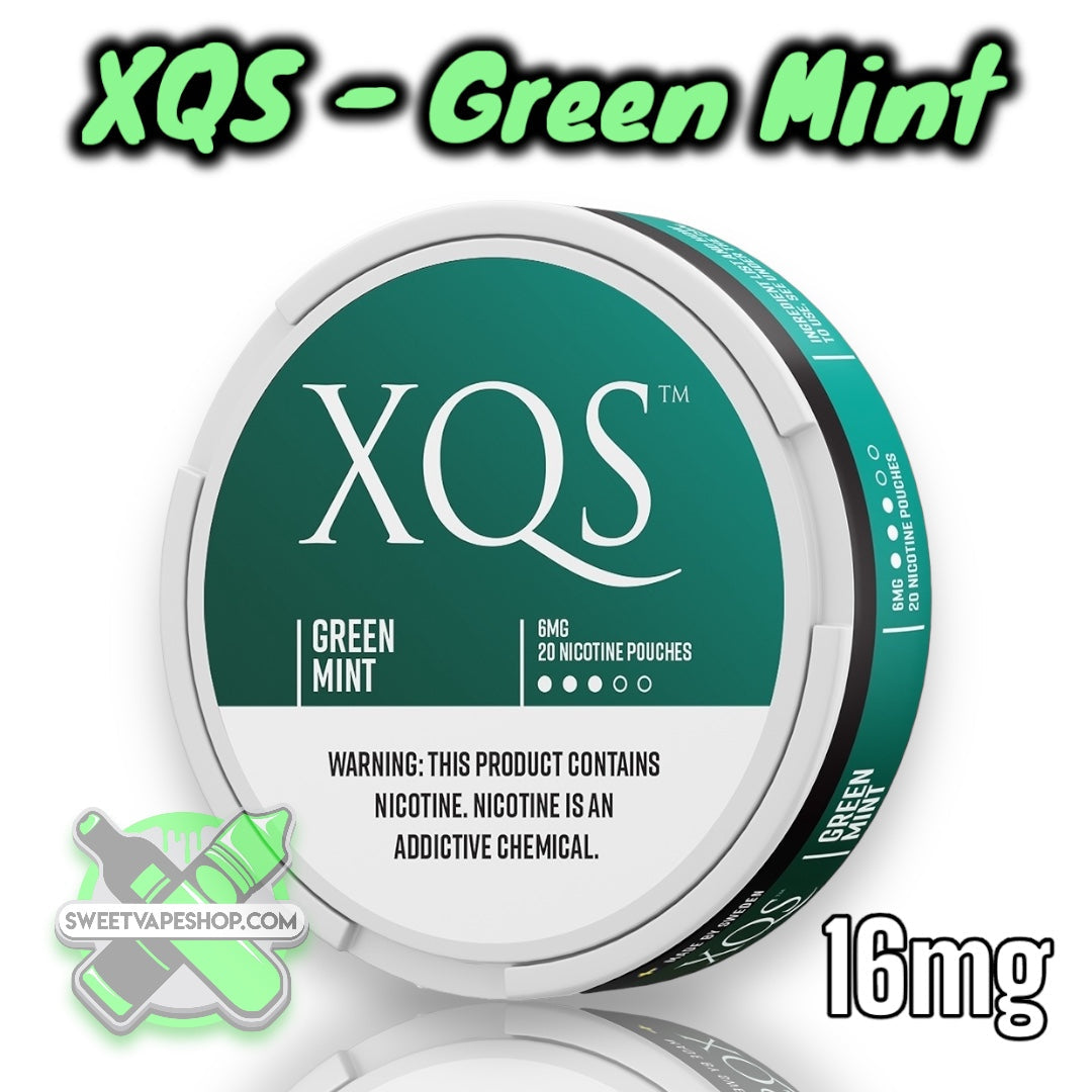 XQS - Nicotine Pouches - Green Mint