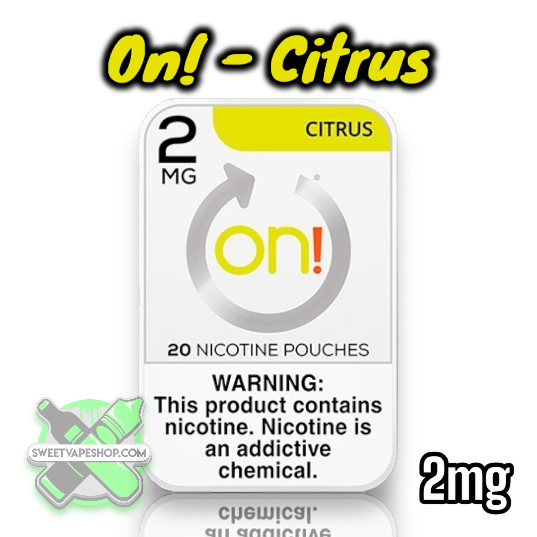 On! - Nicotine Pouches - Citrus