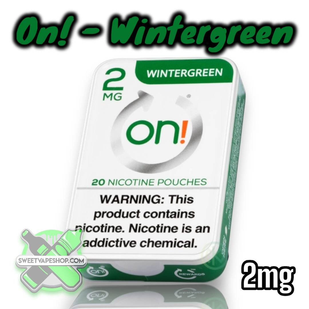 On! - Nicotine Pouches - Wintergreen