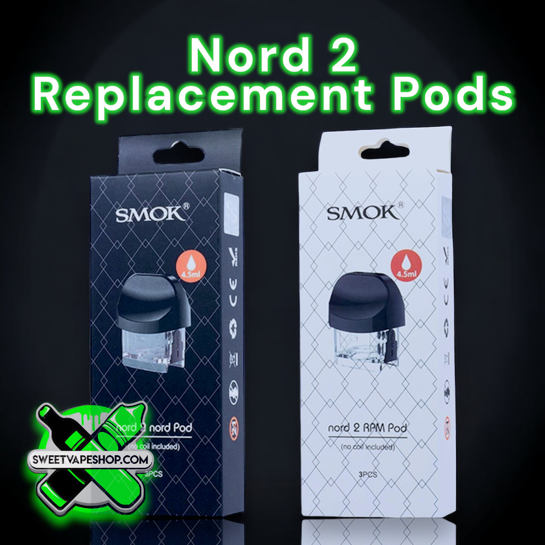 Smok - Nord 2 Replacement Pods 3-Pack