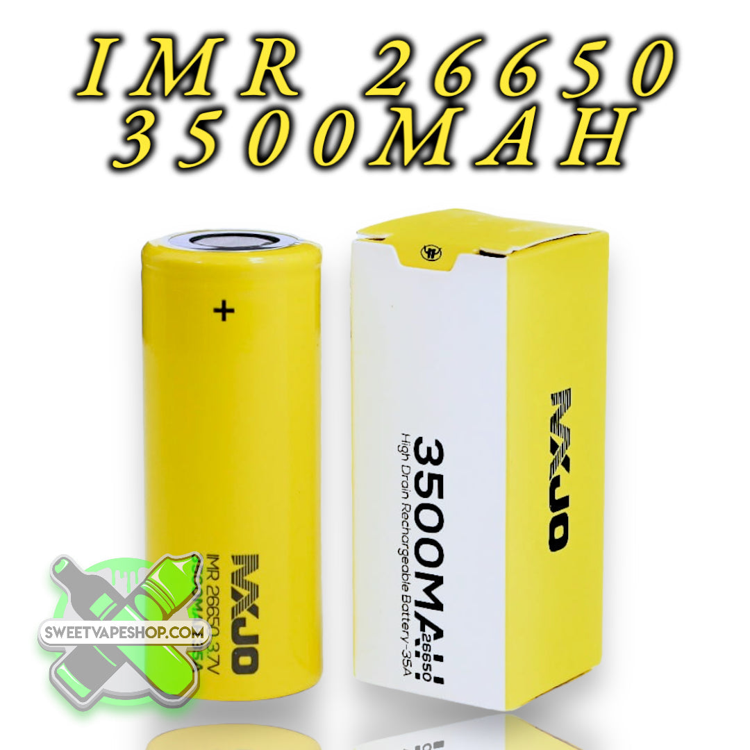 MXJO - 3500 Mah 26650 Battery