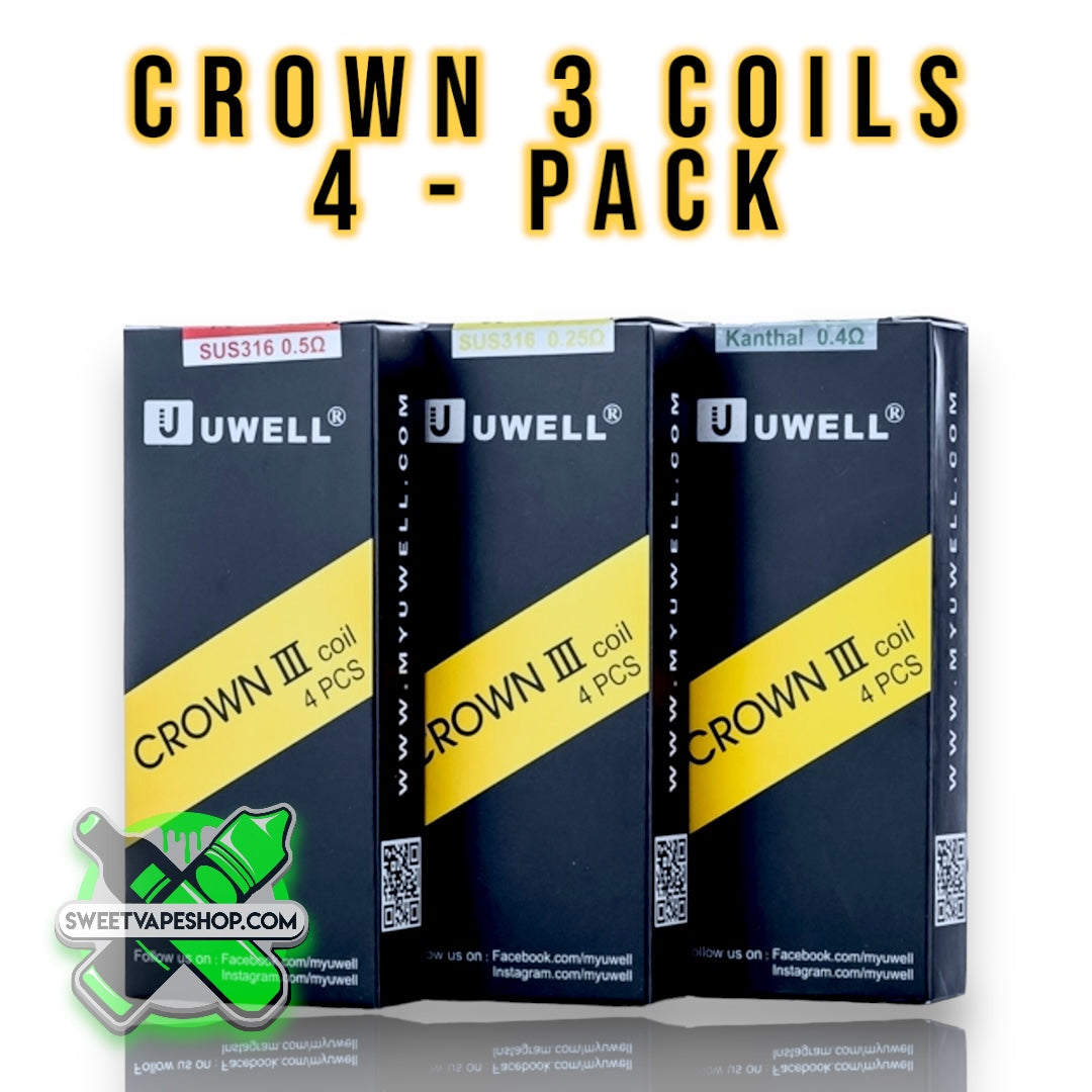 Uwell - Crown 3 Coils (4-Pack)