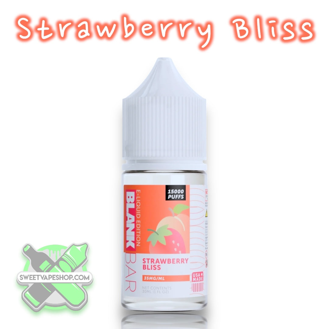 Blank Bar - Salt Nicotine 30ml