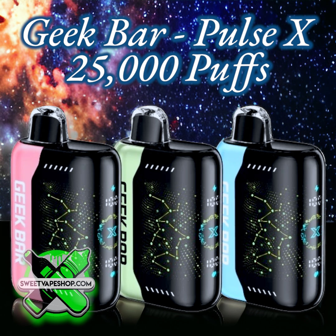 Geek Bar - Pulse X Disposable 25,000 Puffs