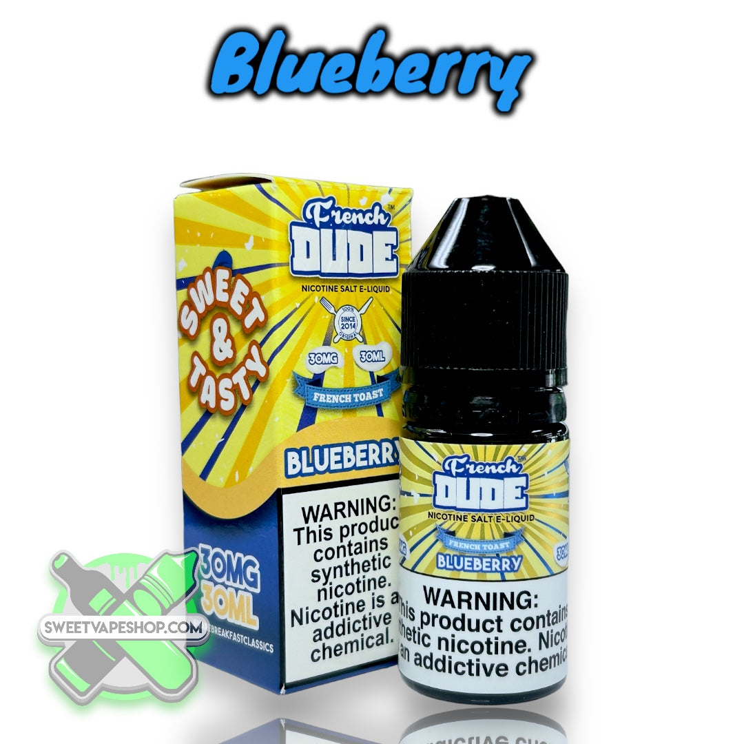 Vape Breakfast Classics - French Dude - Salt Nic 30ml