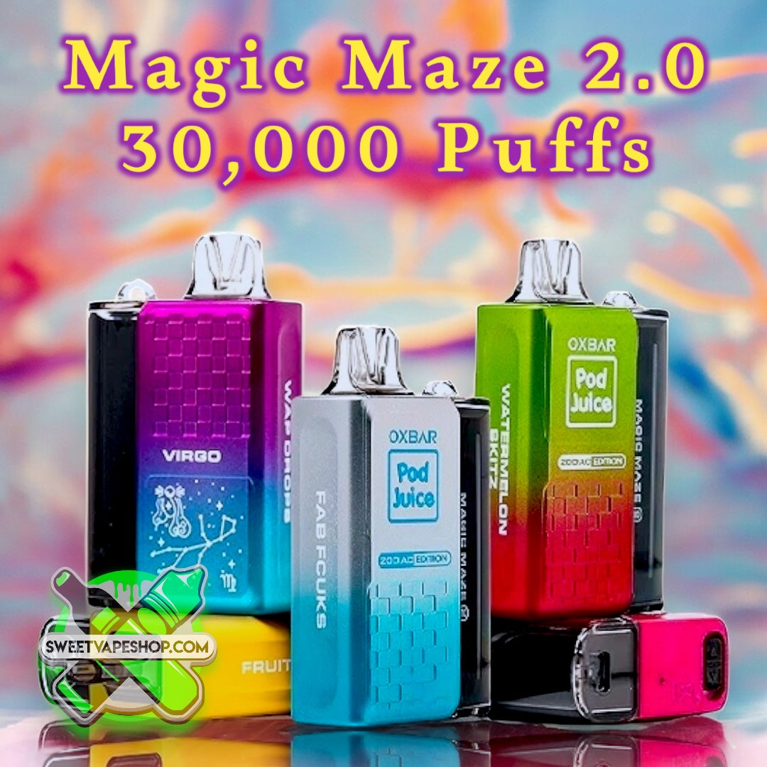 Pod Juice x Ox Bar - Magic Maze 2.0 Disposable 30,000 Puffs