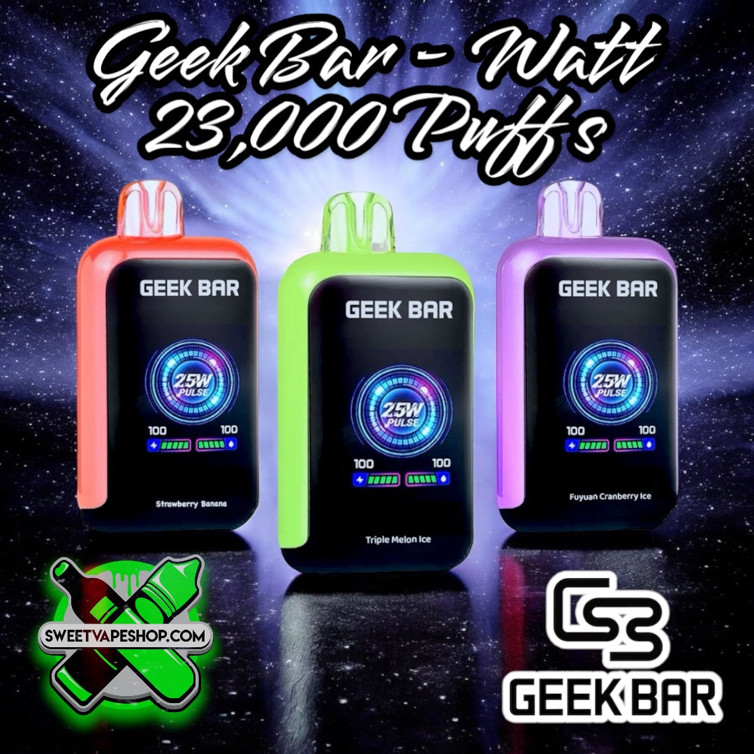 Geek Bar - Watt Disposable 23,000 Puffs