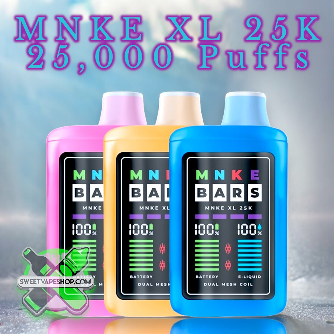 MNKE Bars - MNKE XL 25K Disposable 25,000 Puffs