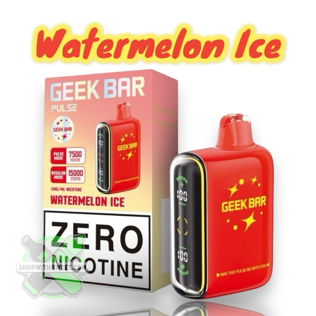 Geek Bar - Pulse Zero 0% Nic Disposable 15000 Puffs