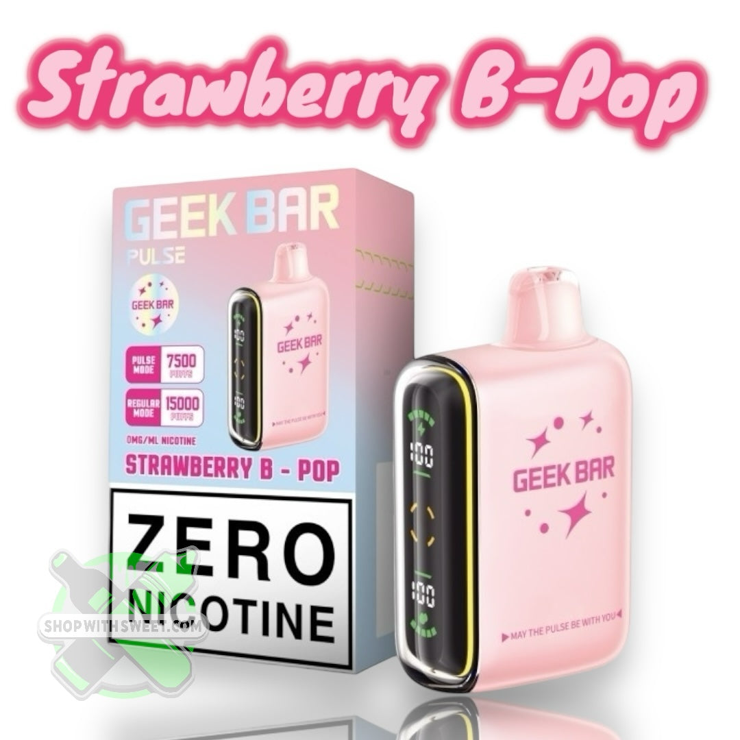 Geek Bar - Pulse Zero 0% Nic Disposable 15000 Puffs