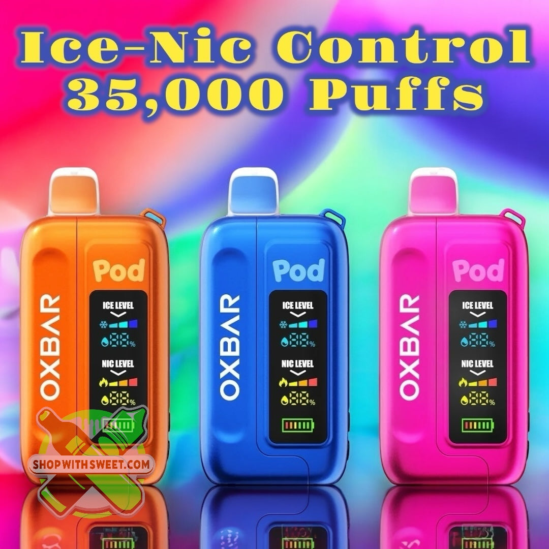 Pod Juice x Ox Bar - Ice-Nic Control Disposable 35,000 Puffs