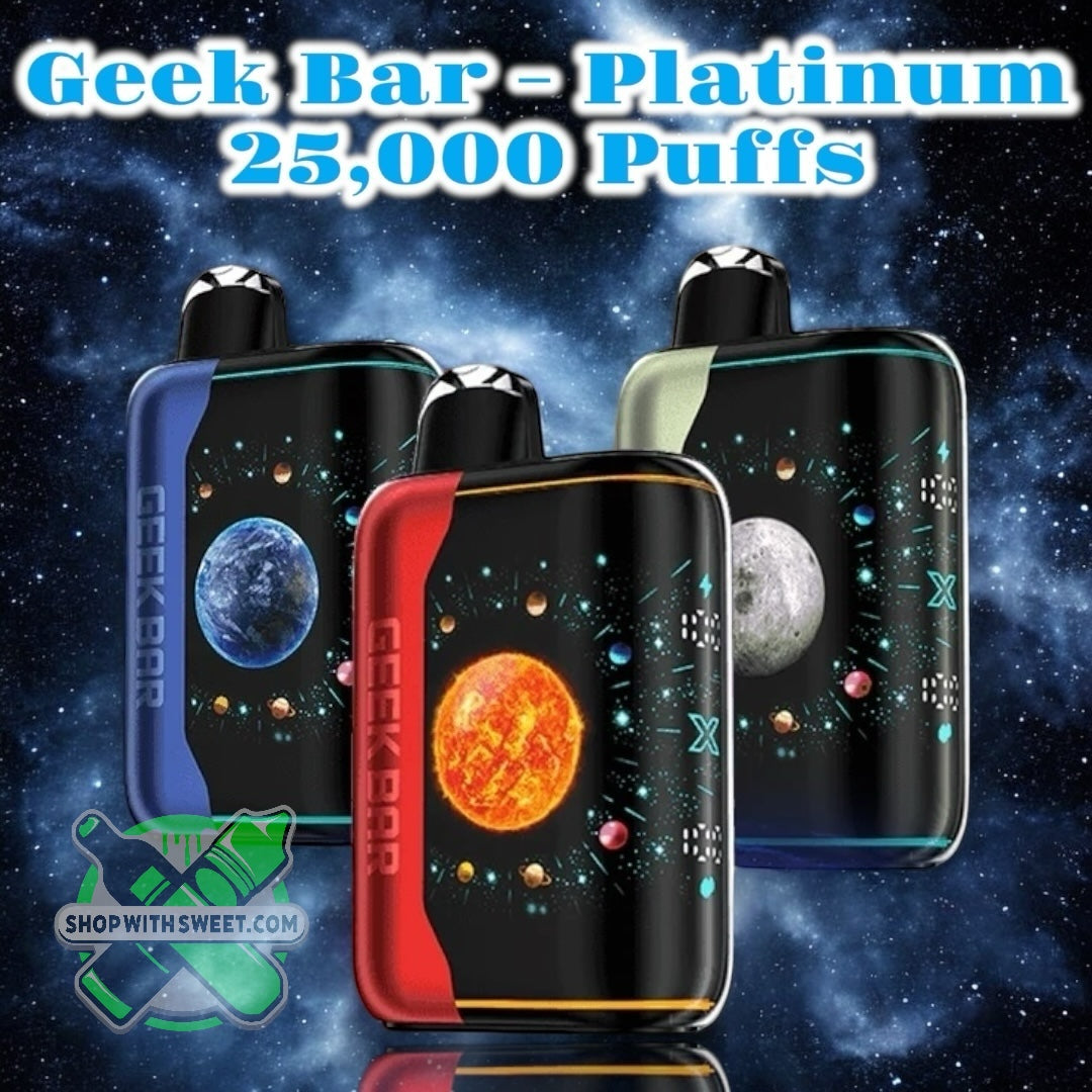 Geek Bar - Platinum Edition Disposable 25,000 Puffs