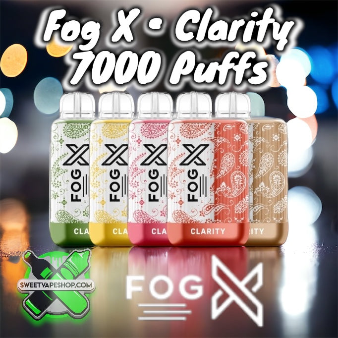 Fog X - Clarity - 7000 Puffs Disposable