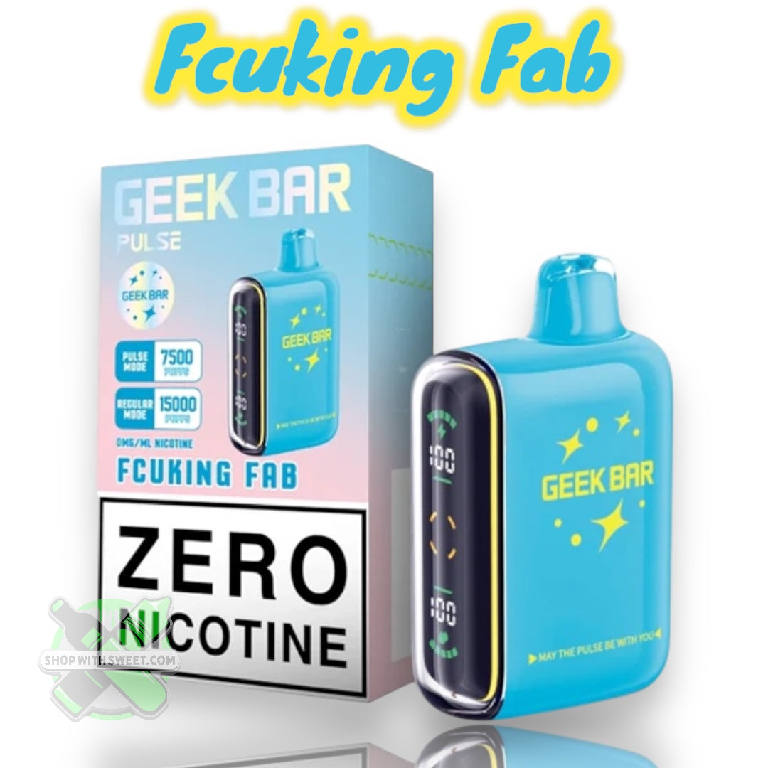 Geek Bar - Pulse Zero 0% Nic Disposable 15000 Puffs