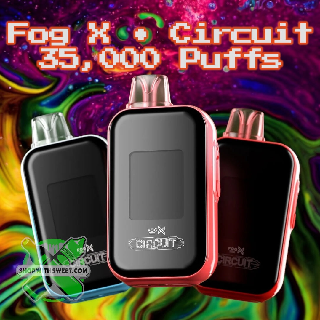 Fog X - Circuit - 35,000 Puffs Disposable