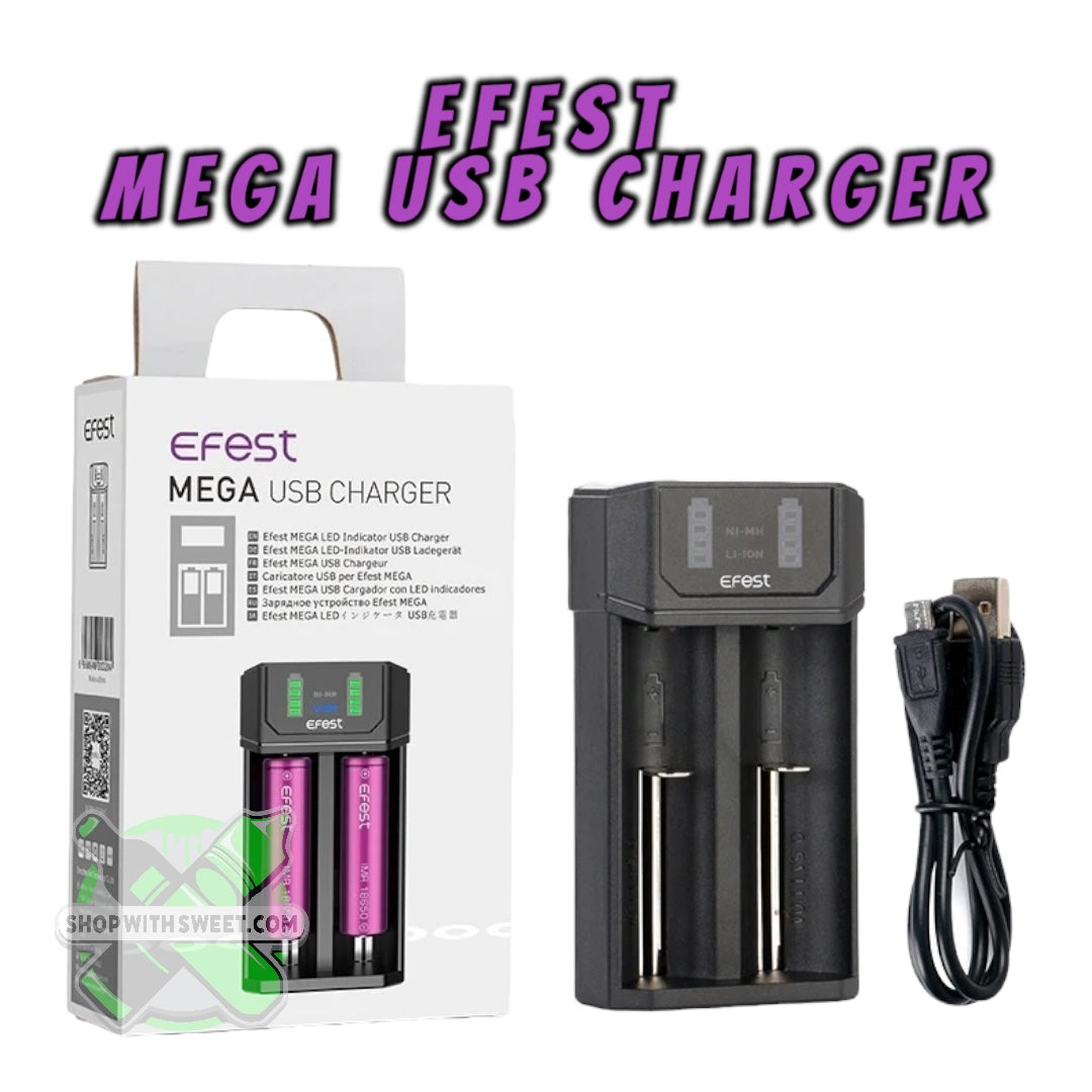 Efest - MEGA USB 2-Bay Charger