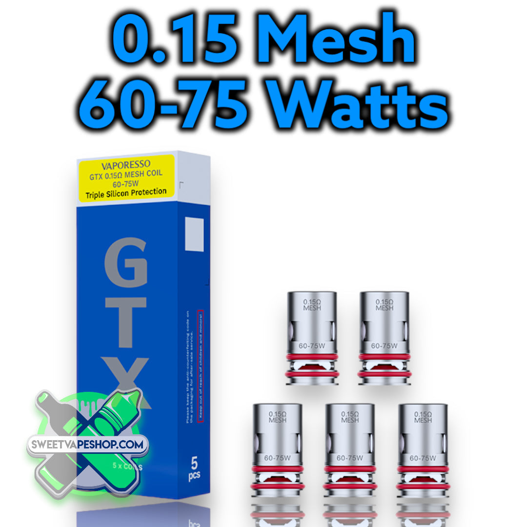 Vaporesso - GTX Coils (5-Pack)