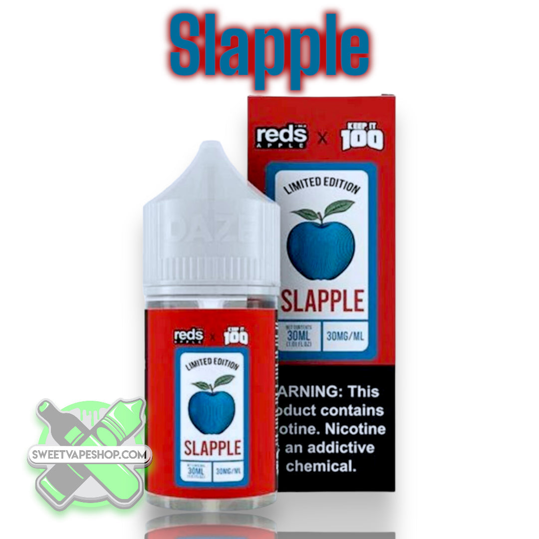 Daze x Keep It 100 - Slapple - Salt Nicotine 30ml