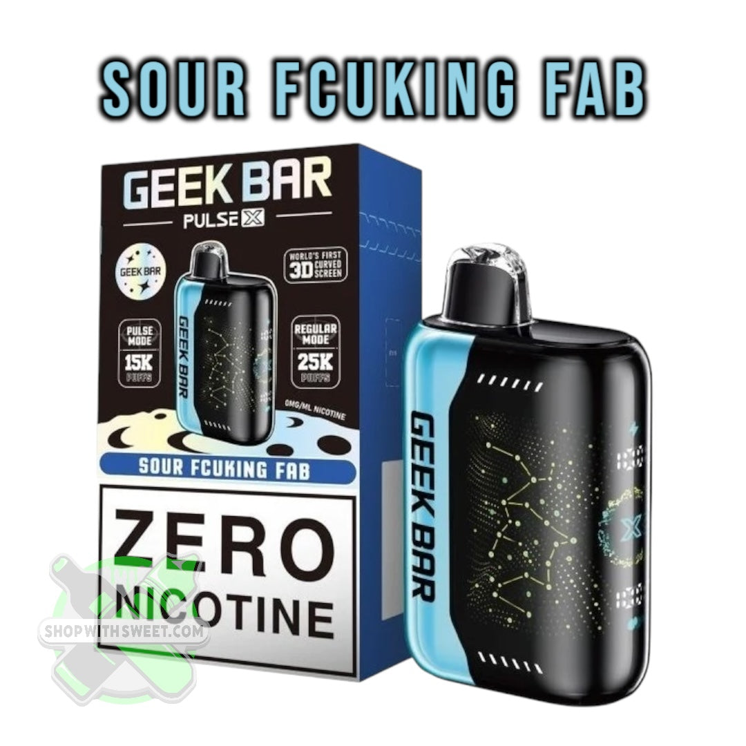 Geek Bar - Pulse X Zero 0% Nic Disposable 25000 Puffs