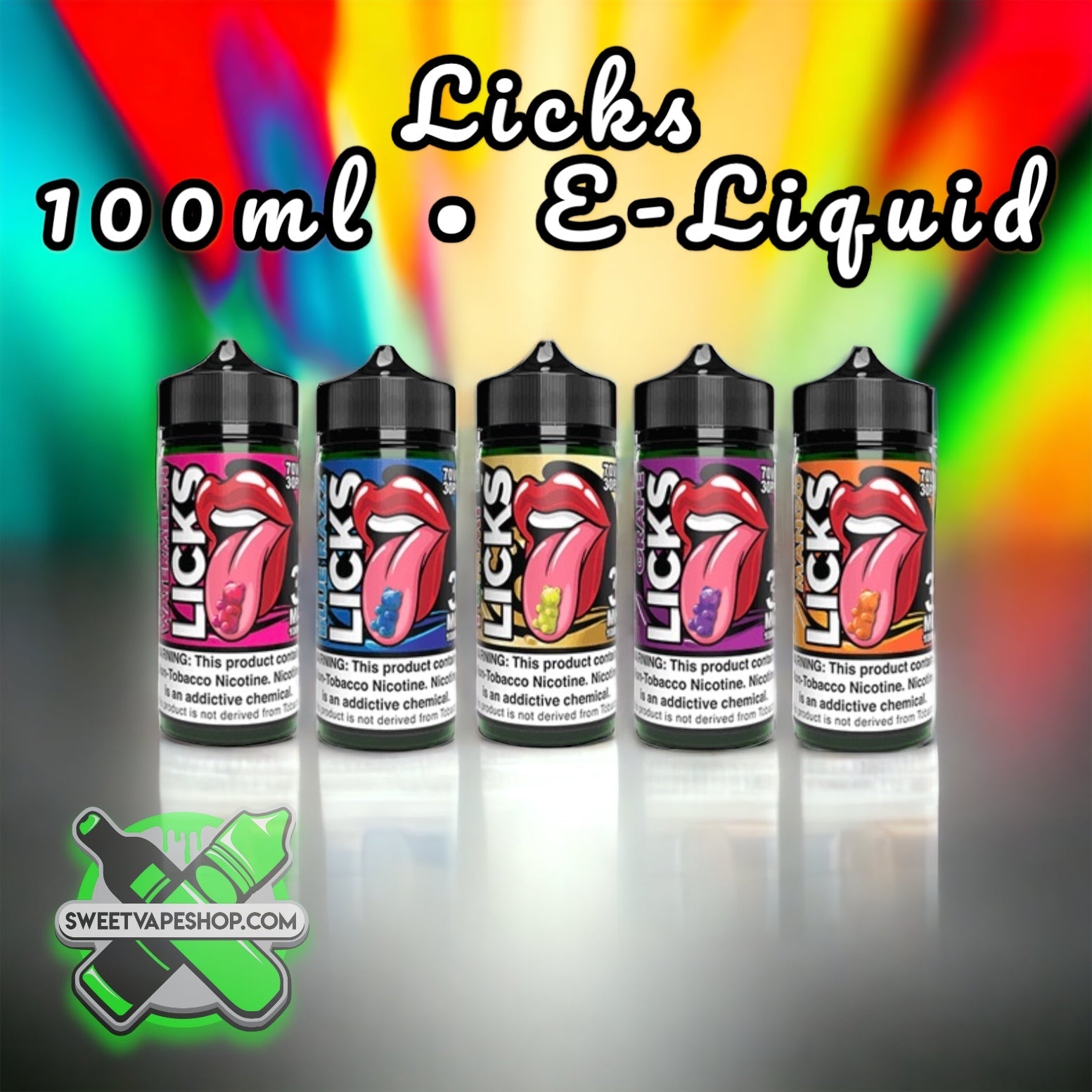 Licks - 100ml E-Juice