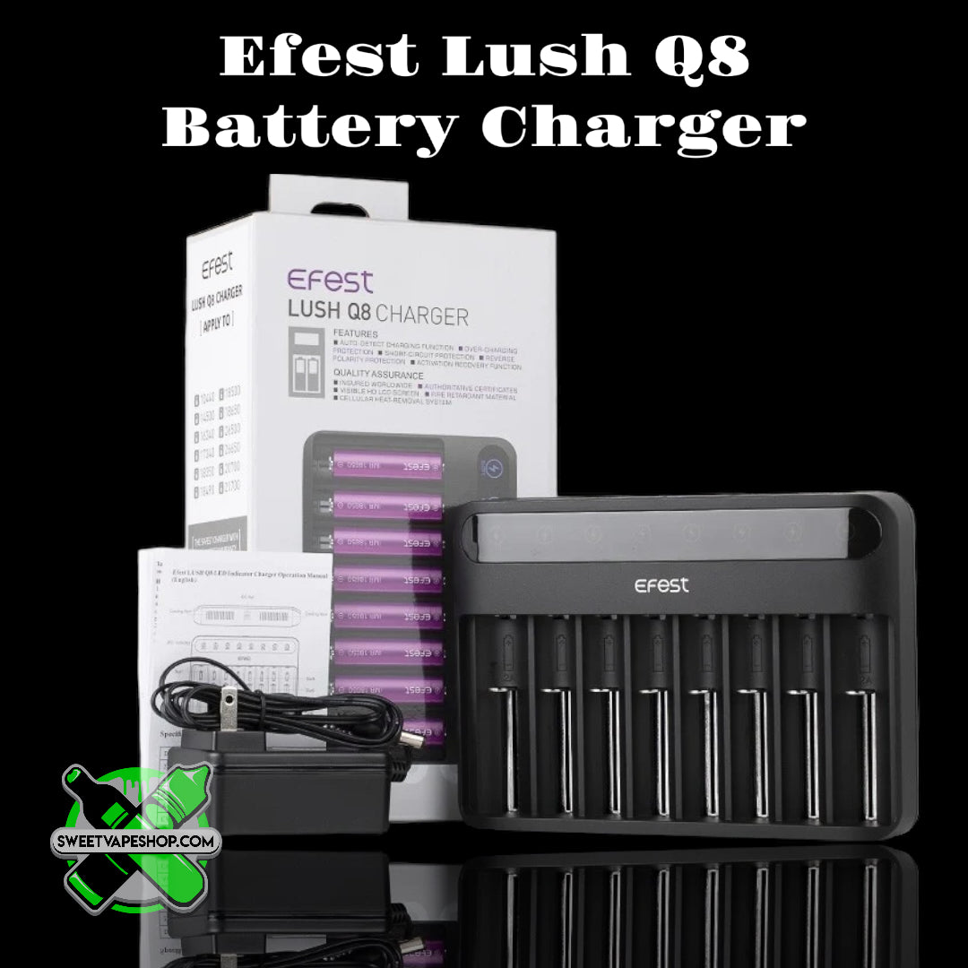 Efest - Lush Q8 8-Bay Charger