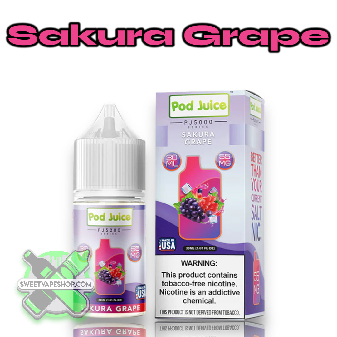 Pod Juice - PJ5000 - Salt Nicotine 30ml