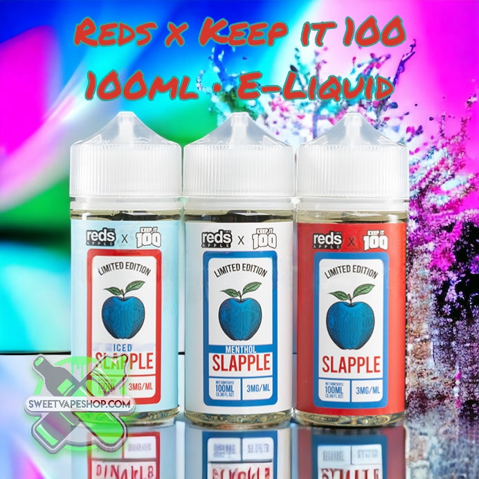 Daze x Keep It 100 - Slapple 100ml E-Juice